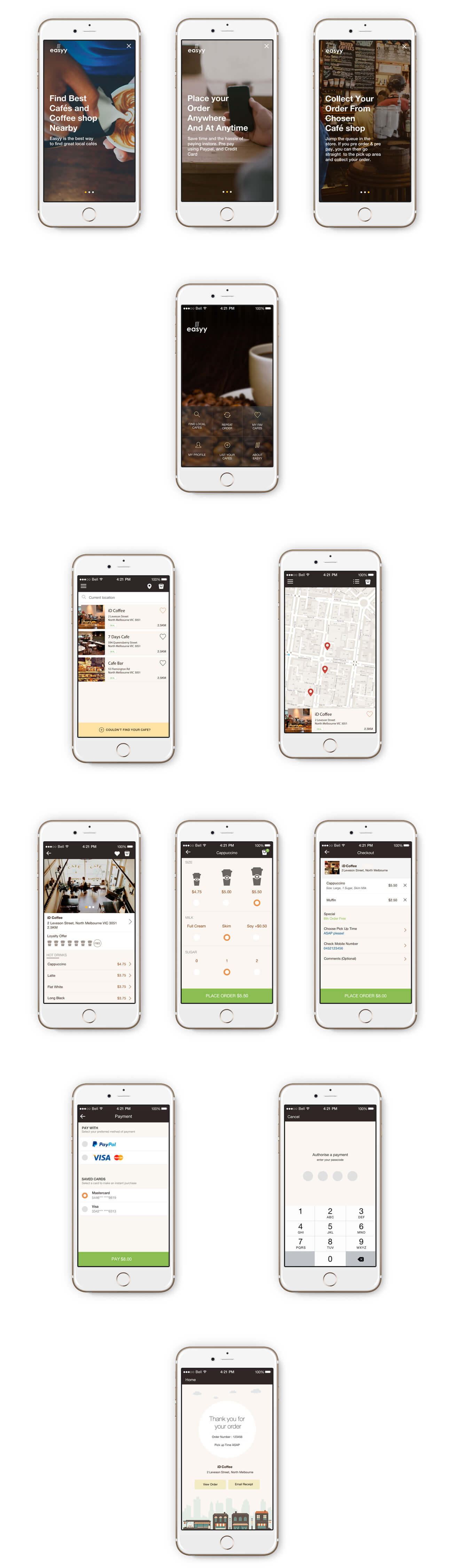 Mobile App UX UI Design